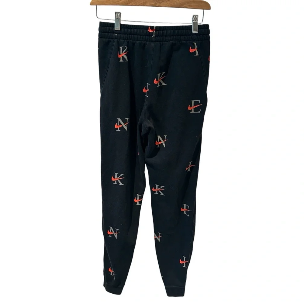 Nike Club Fleece Printed Joggers Black Kids Size‎ XL